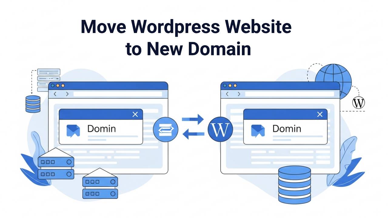 Move WordPress website to new domain safely without losing content or SEO rankings